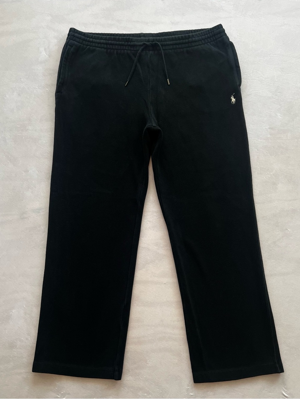 Polo Ralph Lauren Men's Black Sweatpants Joggers - Size M